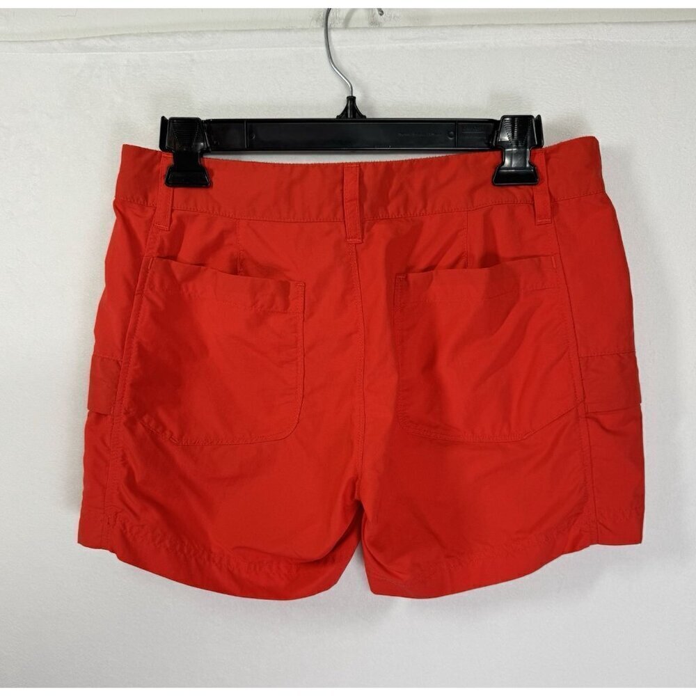 Marmot Arch Rock Nylon Shorts Womens 6 Orange Red 4.5” Lightweight Cargo Outdoor - Picture 2 of 10